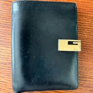 Gucci Black Leather Wallet